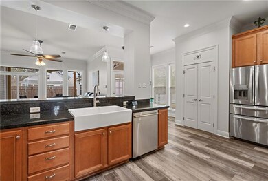 Farm Sink and Granite Counters