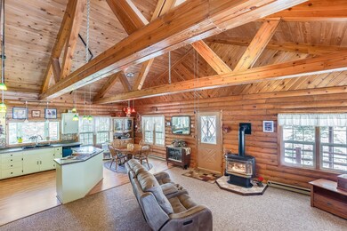 Beautiful Log Interior