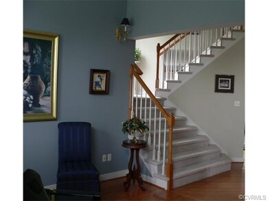 VIEW OF GRAND STAIRCASE FROM THE PIANO ROOM.  UNDE