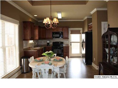Tons of natural light in this kitchen!  Beautiful 