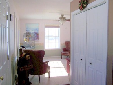 Front door entry area with double...
