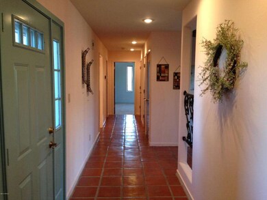 Hallway from Kitchen Door