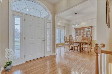 OPEN FOYER/ENTRY WITH HARDWOODS