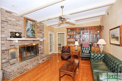 Great Family Room with wood burning  fireplace