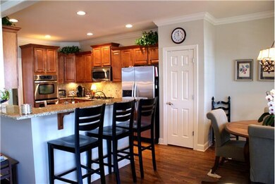 Entertain guests with bar seating -- open to the breakfast area and great room.