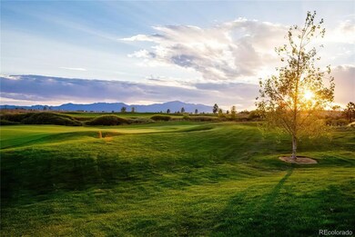 GOLF COURSE AT SUNSET