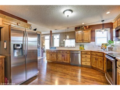 The kitchen is the heart of this house and provide