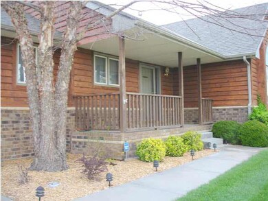 Large covered front porch.