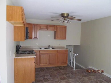 Kitchen and dining area