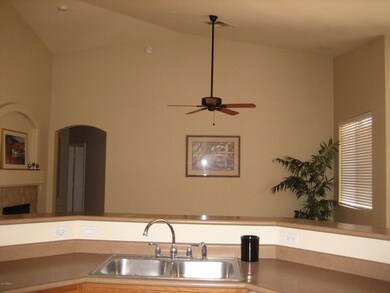 Kitchen open to FR