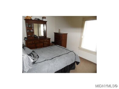 One of the three bedrooms