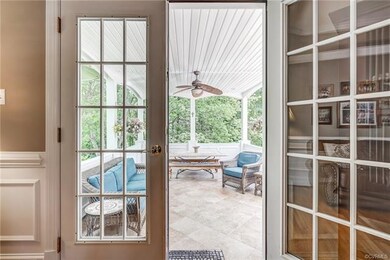 Easy access to the Exterior Veranda when entertain