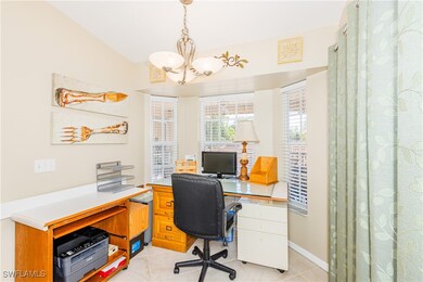 Office space featuring baseboards, an inviting cha