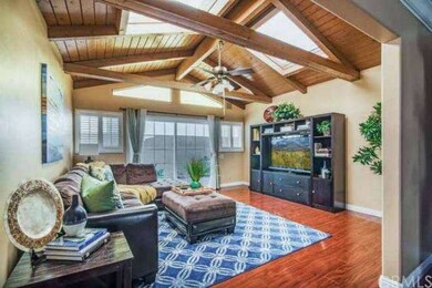 Fabulous Family Room with Custom Volume Ceiling an