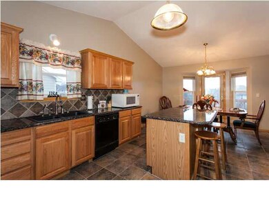 Remodeled...Pretty Granite Countertops, Backsplash