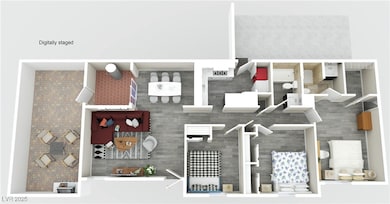 View of floor plan / room layout