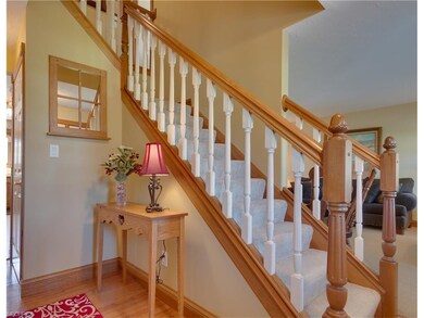 Step into this nice open foyer with office to the 