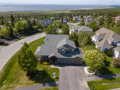 Large corner lot w views & trees!