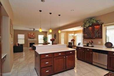 Kitchen to Family Room