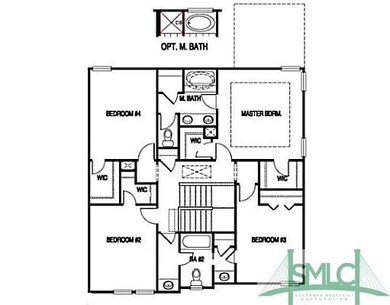 2nd Floor Plan. The upstairs of this Amelia plan f