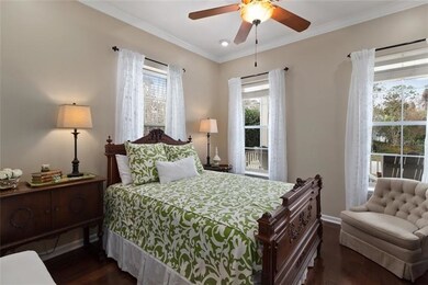 Guest room to the right front of the home opposite