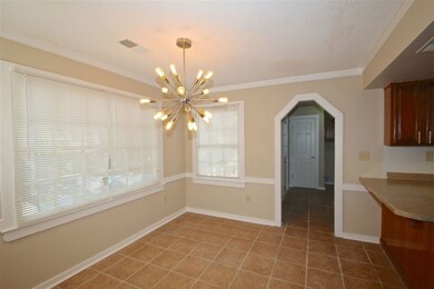 The charming breakfast area is the perfect spot to