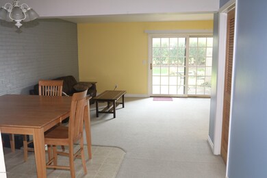 Living w walkout patio