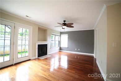 Open Livingroom with Fireplace