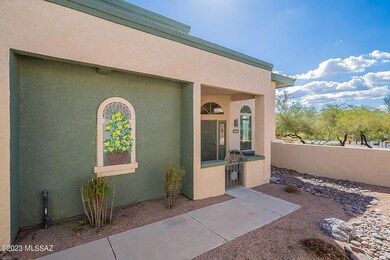 Front sidewalk