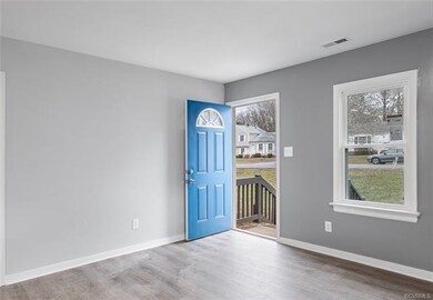 Front entrance to home