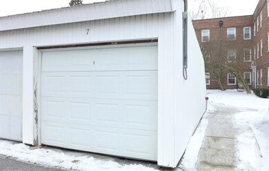 Garage very close to entrance