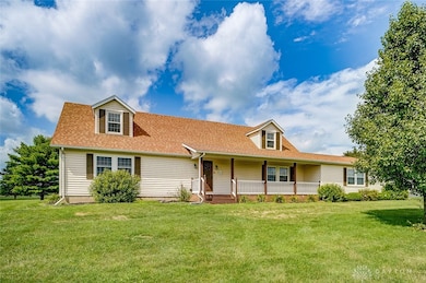 Large front porch ideal for rocking chairs