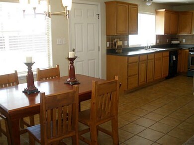 Dining Room. Tile in dining/kitchen