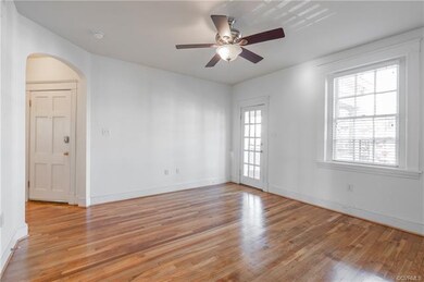 Entry to Living room and front porch entry.