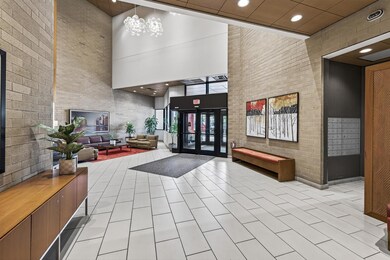 Inviting lobby at The Crossings