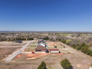 Aerial view featuring a rural view