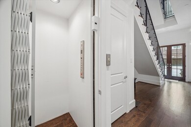 Elevator access to all four levels.