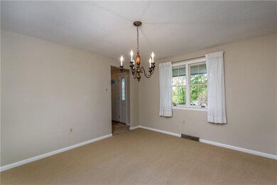 Formal Dining Room with new carpeting