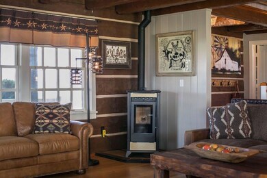 Cozy pellet stove