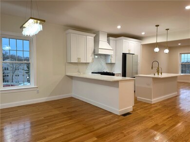 Kitchen (The unit photographed is an end unit on t