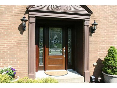 Exterior Front. Greet your guests at the covered f