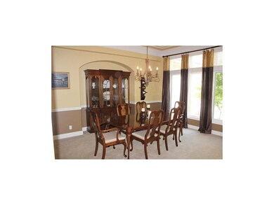 Formal dining room w/new paint and carpet...