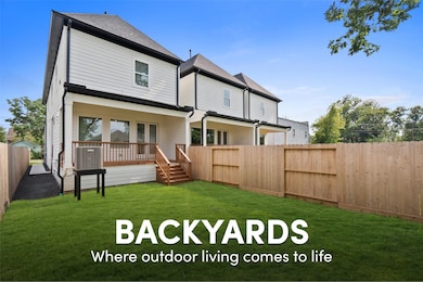 Expansive yard ready for your creative vision!  Th