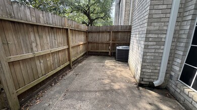 Privat patio