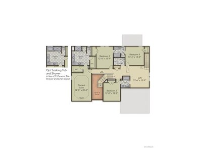 Second Floor layout