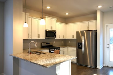Kitchen with lots of cabinets and pantry!