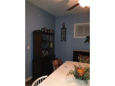 Dining room leads to eat in Kitchen.