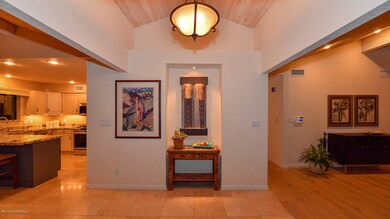 Front Entryway with Water Feature