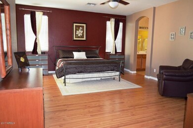 Master bed