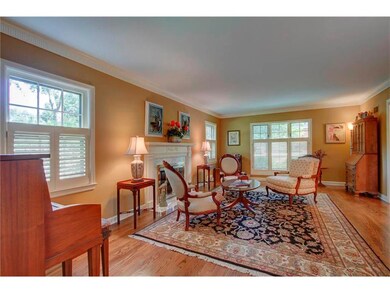Gleaming hardwood floors cover the entire home.  T
